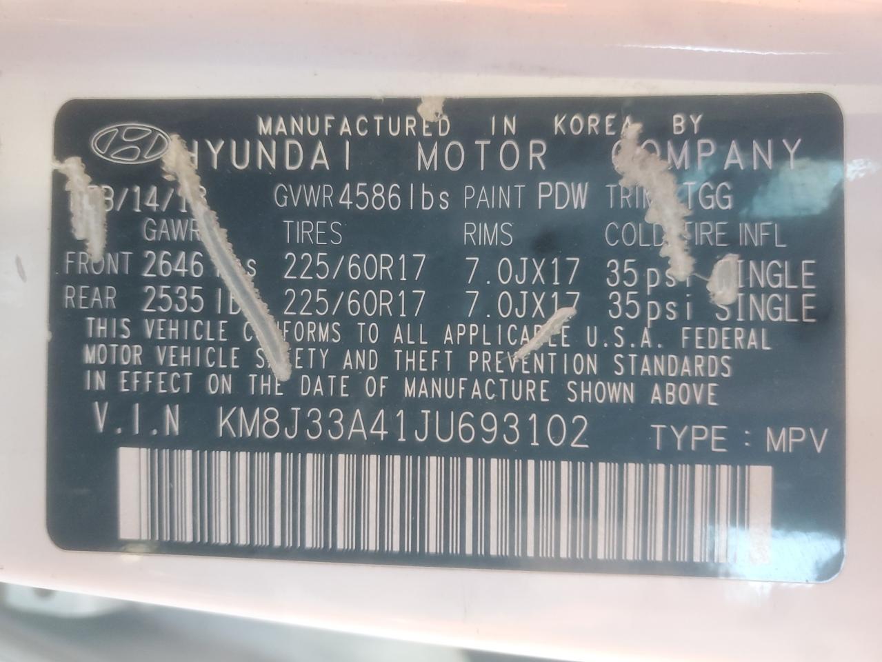 Hyundai TUCSON Sel Image 10