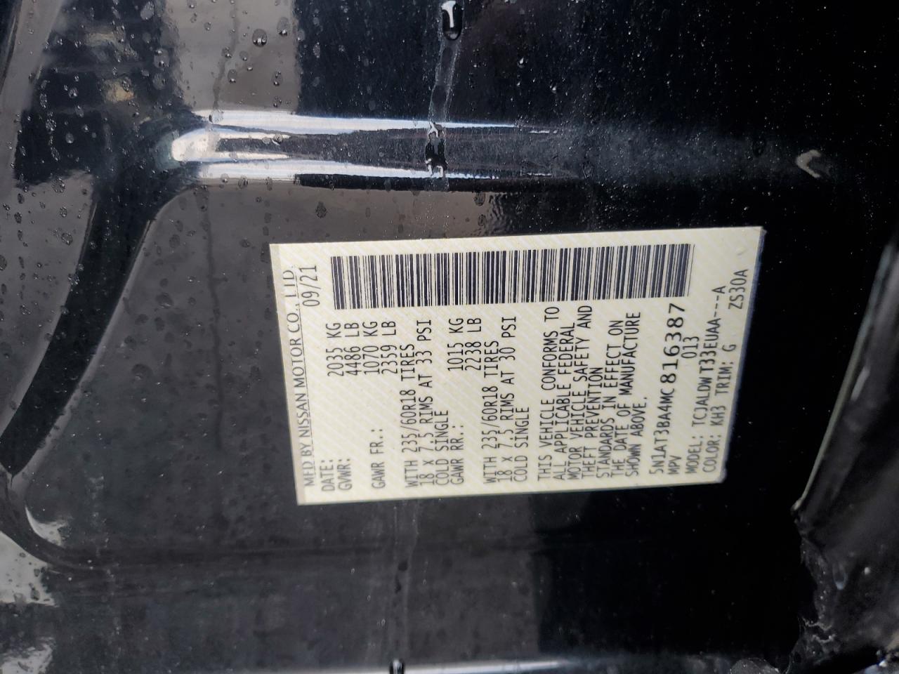 Nissan Rogue Sv Image 12