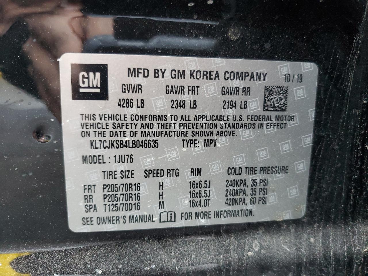 Chevrolet Trax Ls Image 3