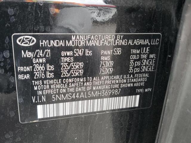 Hyundai SANTA FE Limited Image 10