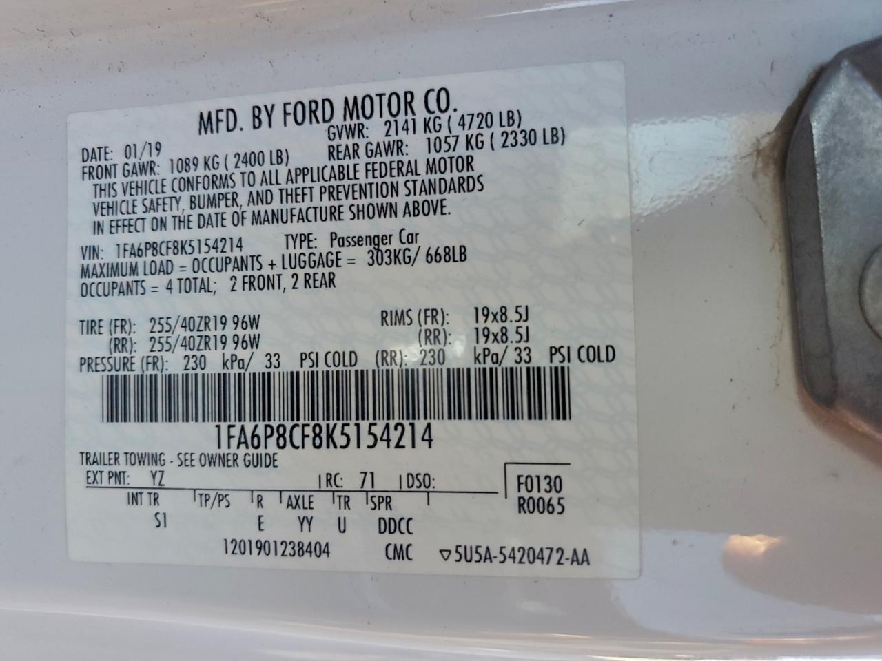 Ford Mustang Gt Image 9