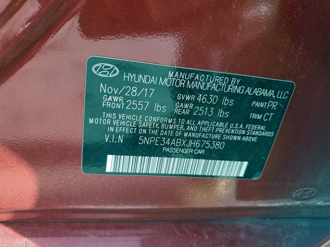 Hyundai SONATA Sport Image 5