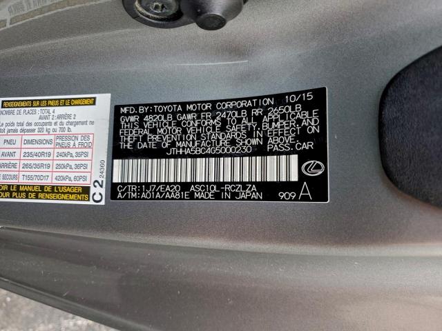 Lexus Rc 200t Image 11