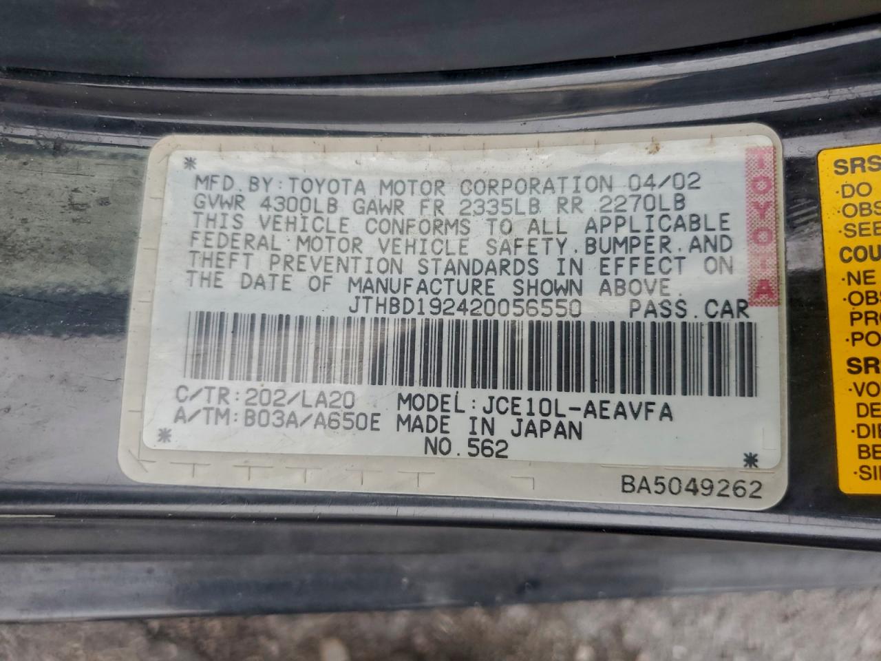 Lexus Is 300 Image 10