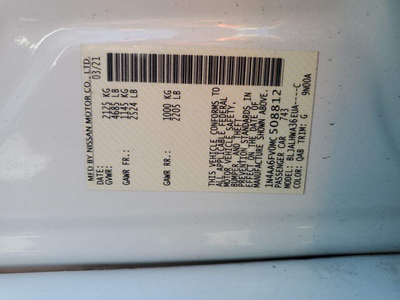 Nissan Maxima Platinum Image 11