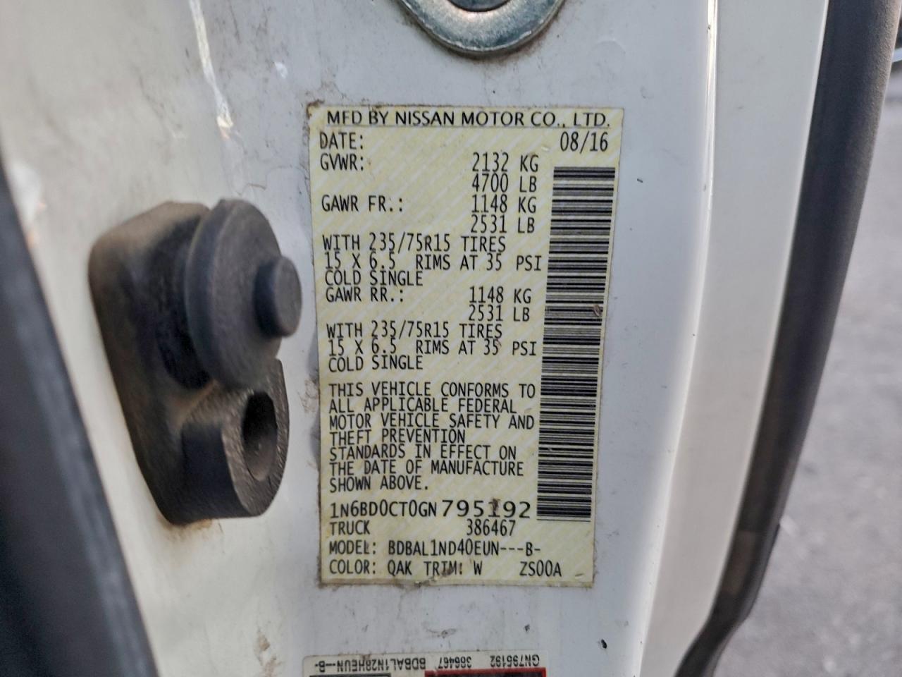 Nissan Frontier S Image 6