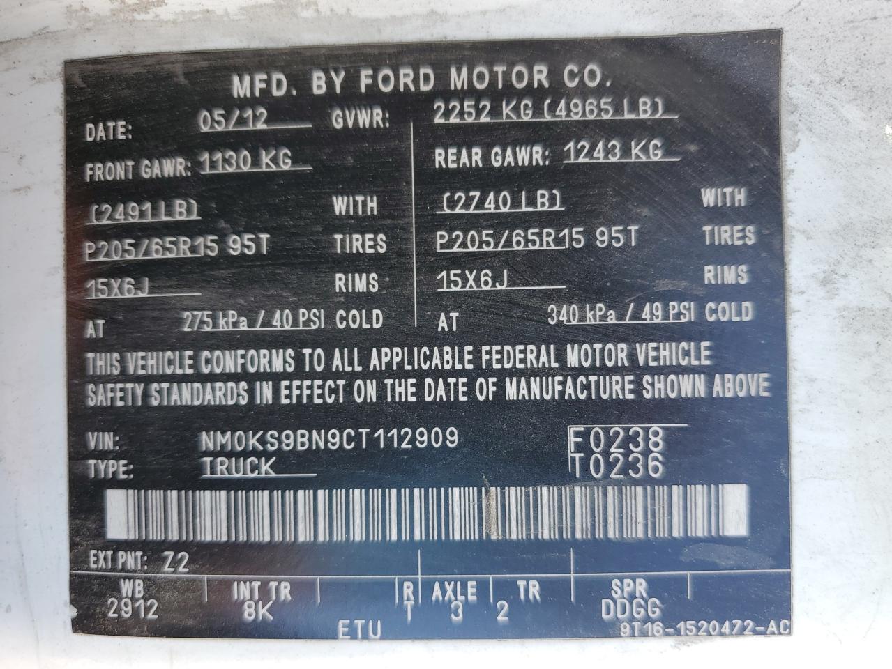 Ford Transit Xlt Image 2