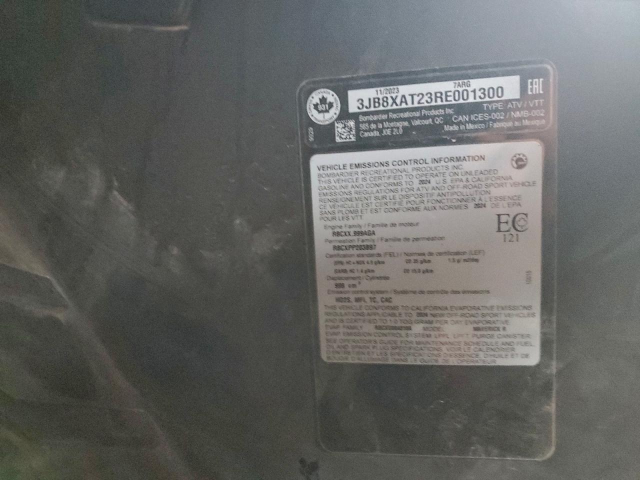 Can-Am Maverick X X Rs Image 6