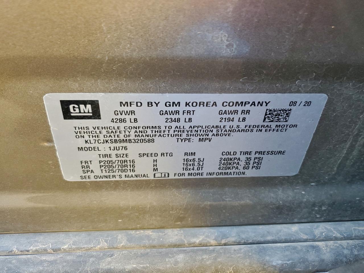 Chevrolet Trax Ls Image 5