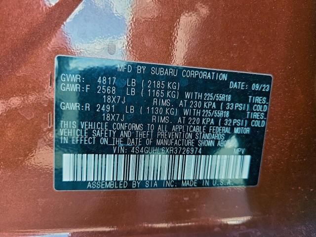 Subaru Crosstrek Limited Image 11